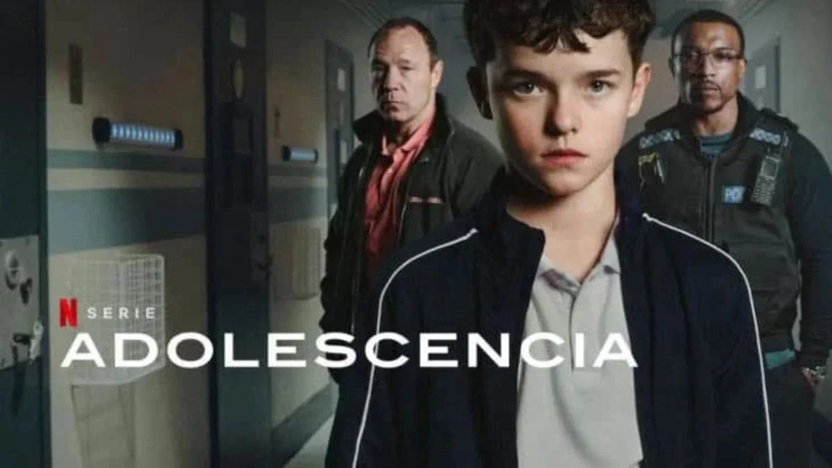 Portada de la serie adolescencia